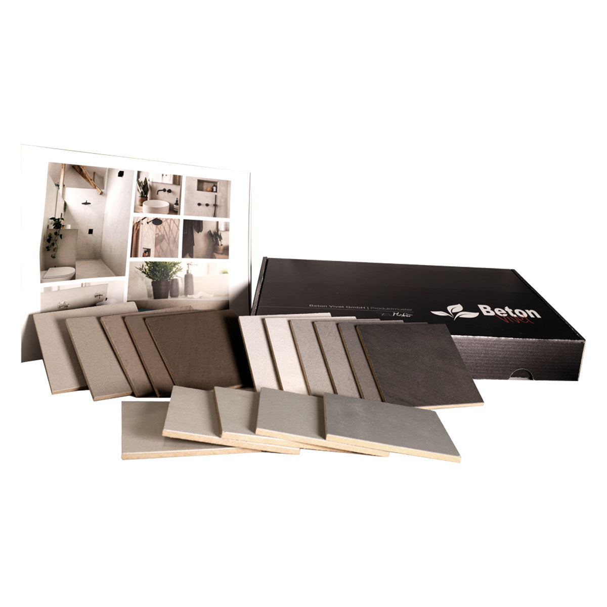 Mikrozement Farbmuster betonPure 2K (Beton Ciré) 1 Stk.