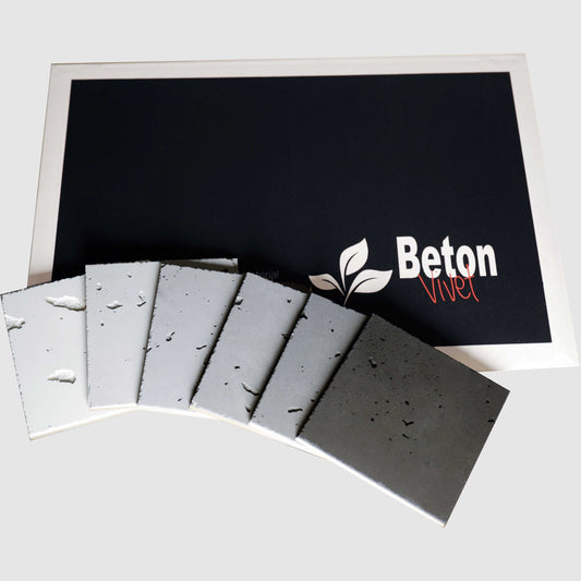 Farbmuster einzeln zum Betonoptik Set