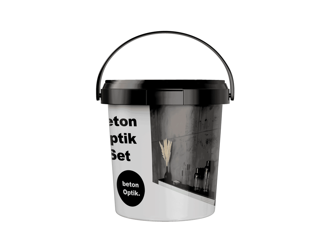 Beton Vivet Betonoptik-Set im Eimer