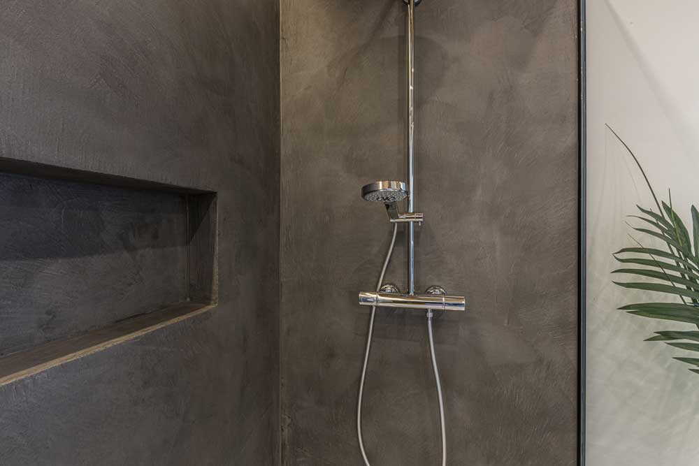 Mikrozement Dusche